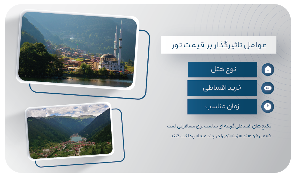 قیمت تور ترابزون