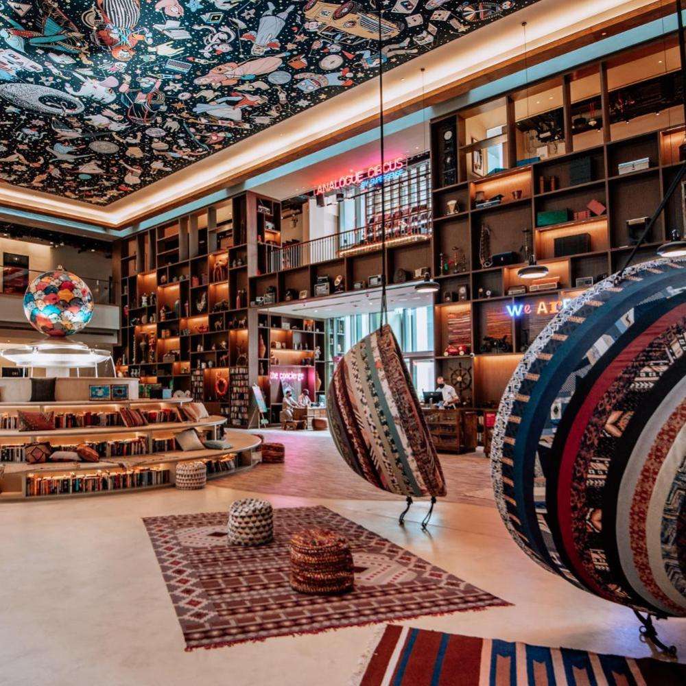 25ساعت هتل وان سنترال دبی 25hours Hotel One Central Dubai