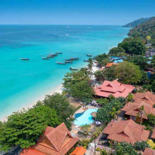 هتل فی فی اروان پالمس تایلند Hotel Phi Phi Erawan Palms Resort Thailand