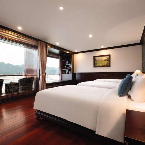 کشتی کروز آکوا اف د سیز هالونگ Aqua Of The Seas Cruise Halong