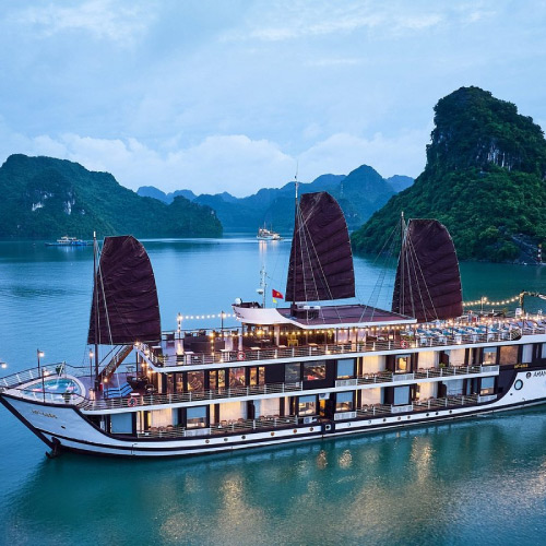 هتل آماندا کروز ها لانگ بای Amanda Cruise Ha Long Bay